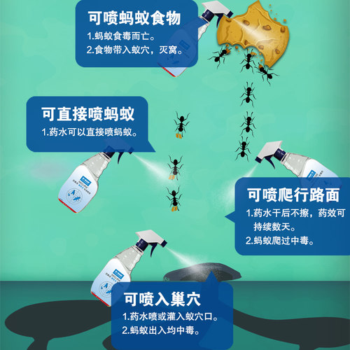 巴斯夫家用灭蚁蚂蚁药杀虫剂全窝呋虫胺粉端室内户外小黄家蚁专用 - 图0