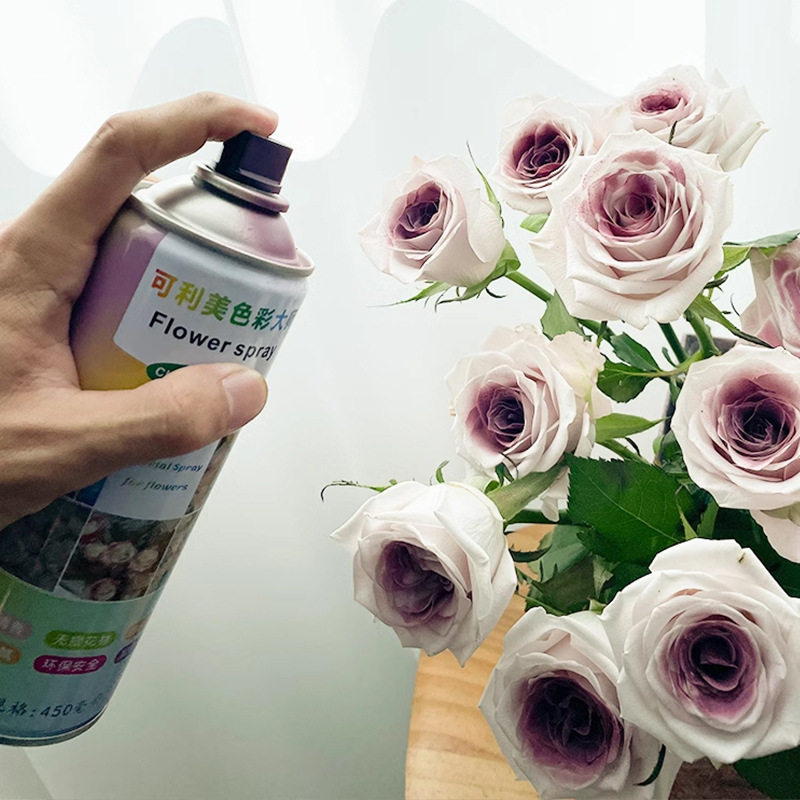 可利美鲜花喷漆染色喷色剂乌梅紫酱芭比粉花店专用网红花艺diy材,淘宝优惠券,粉丝福利购,淘宝优惠卷