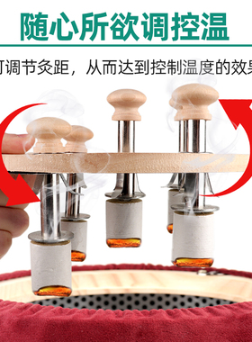 新型家用艾灸盒随身灸艾灸