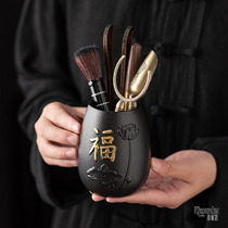 Tea Aisle Six Gentlemen Suit Qigfu Tea Accessories Large Total Home Tea Making Tool Tea Needle Tea Clip Tea Clip