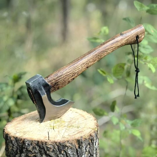 德国进口户外长柄斧手斧劈柴剁骨斧子锻造木工斧子开山尼曼斧头露