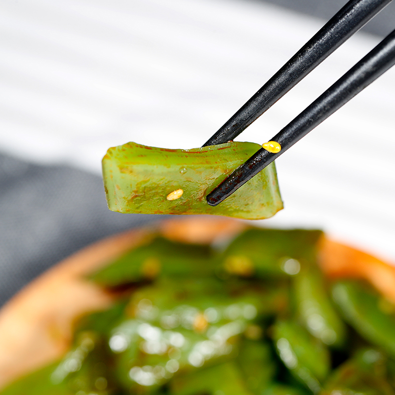 隽品湾高品质香辣裙带菜梗段开袋即食小袋海带小菜酸甜群带丝咸菜 - 图1