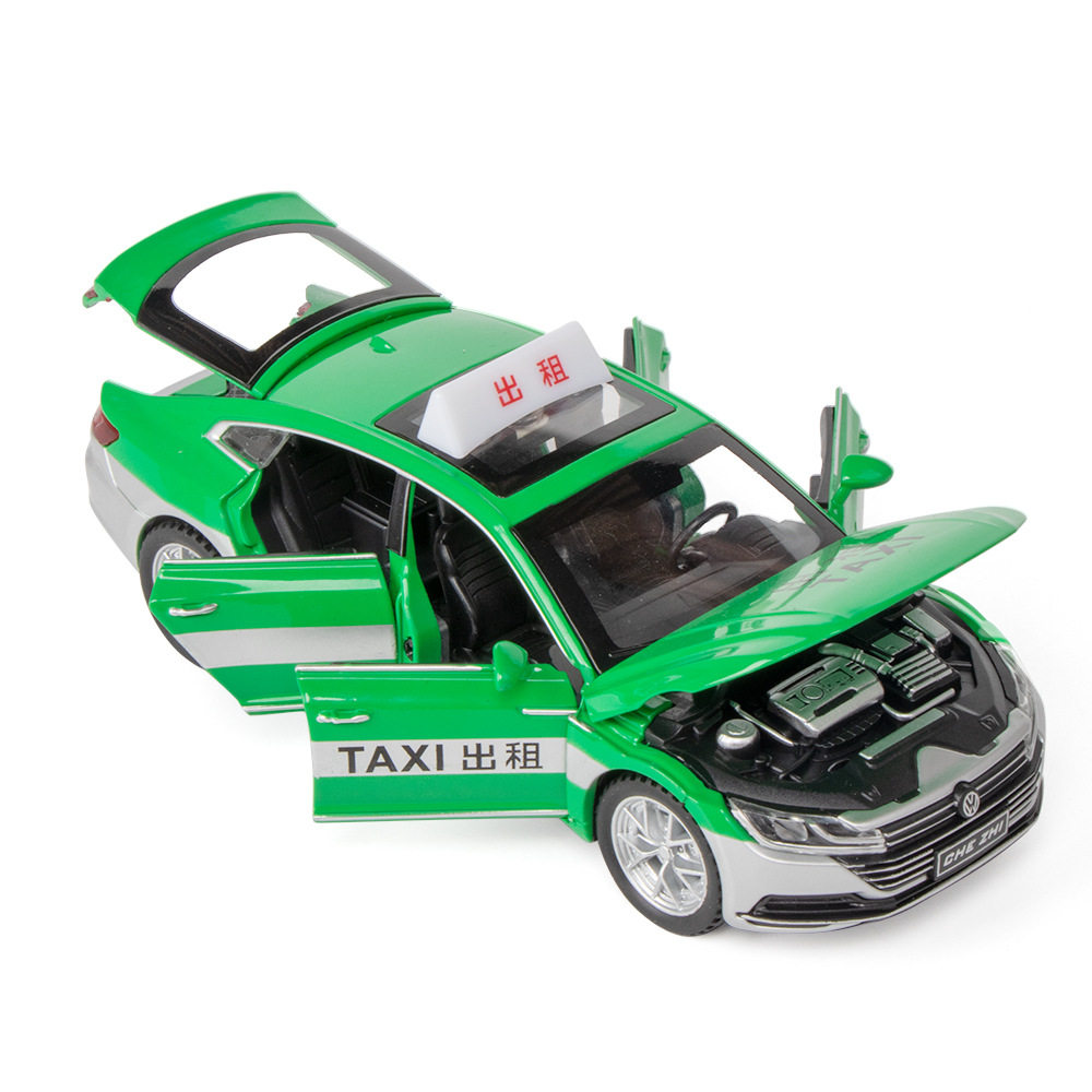 1:32大众CC出租车TAXI计程车声光回力汽车仿真模型儿童玩具,淘宝优惠券,粉丝福利购,淘宝优惠卷