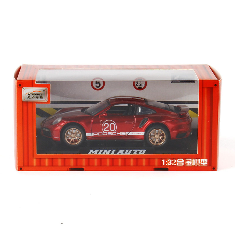 建元1:32跑车911合金回力声光汽车模型玩具带底座3231A,淘宝优惠券,粉丝福利购,淘宝优惠卷