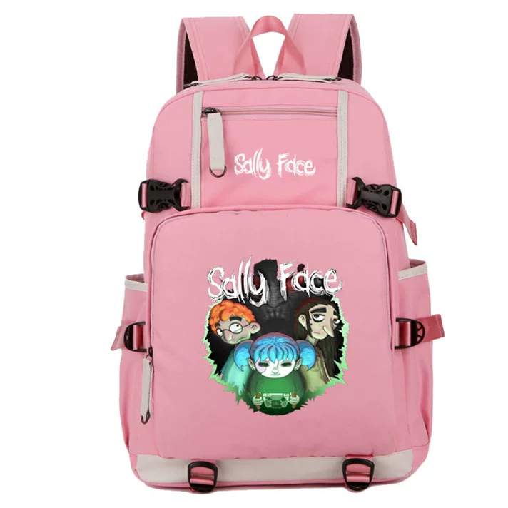 艾登森 Sally Face Bag Stupid Face Game Peripheral Anime Cartoon Export Primary and Middle School Student Backpack