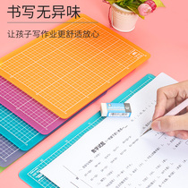 Japanese NT writing pad students with exam table mat A4 writing soft and hard double-sided mat hand ledger cutting pad large number hand lettering A3 hard pen calligraphy drawing transparent thickened paper pad cardboard