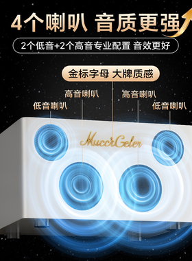 4个喇叭家庭K歌音响送话筒