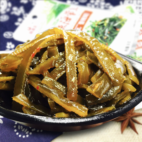 湘满天香辣海带丝开袋即食28g*20包海带香辣麻辣零食小包装下饭菜 - 图1