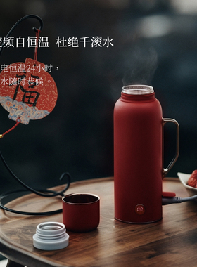 铂年26年便携旅行电热水壶0.6L