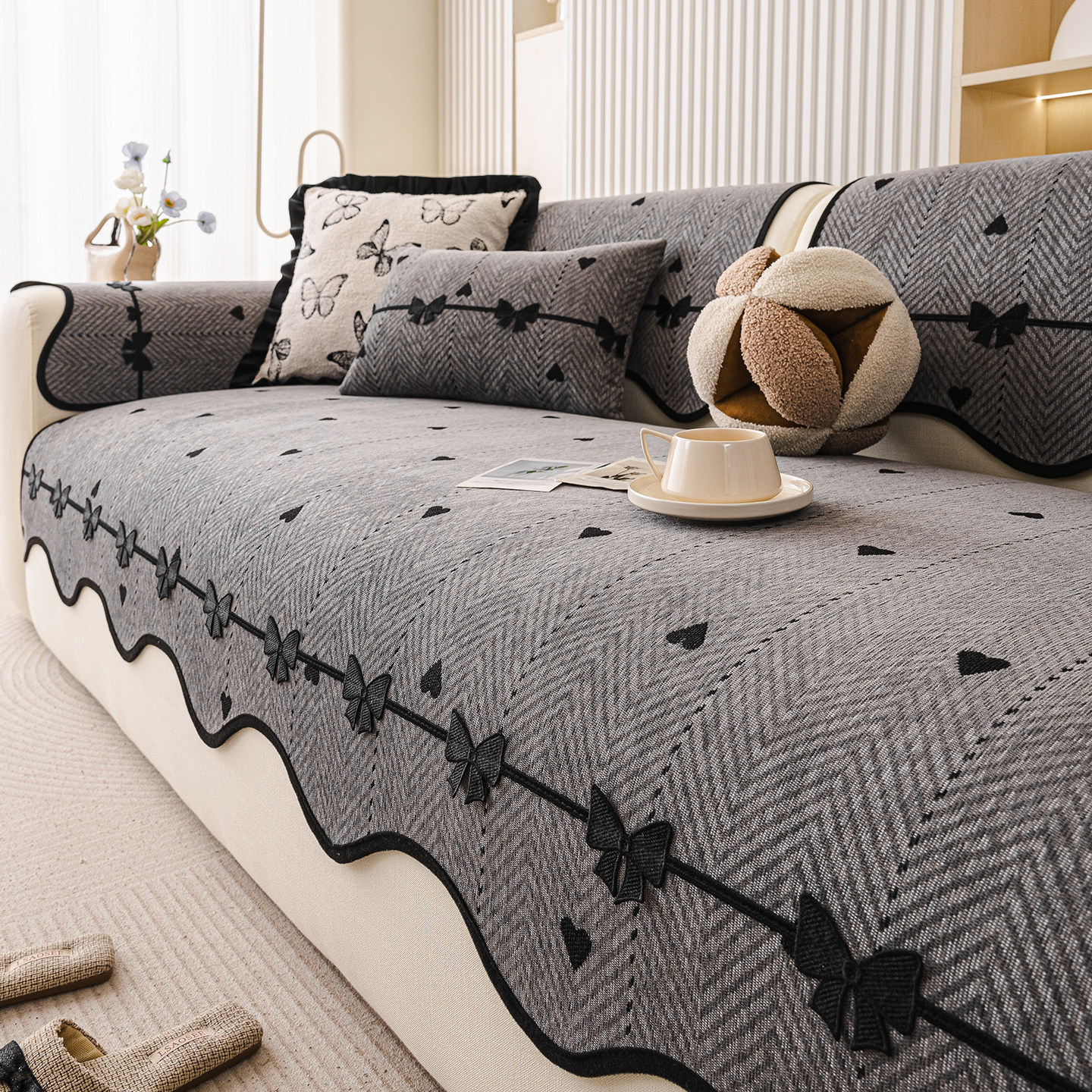 沙发垫冬2025新款四季通用固定防滑沙发坐垫子高级感套罩盖布巾座,淘宝优惠券,粉丝福利购,淘宝优惠卷