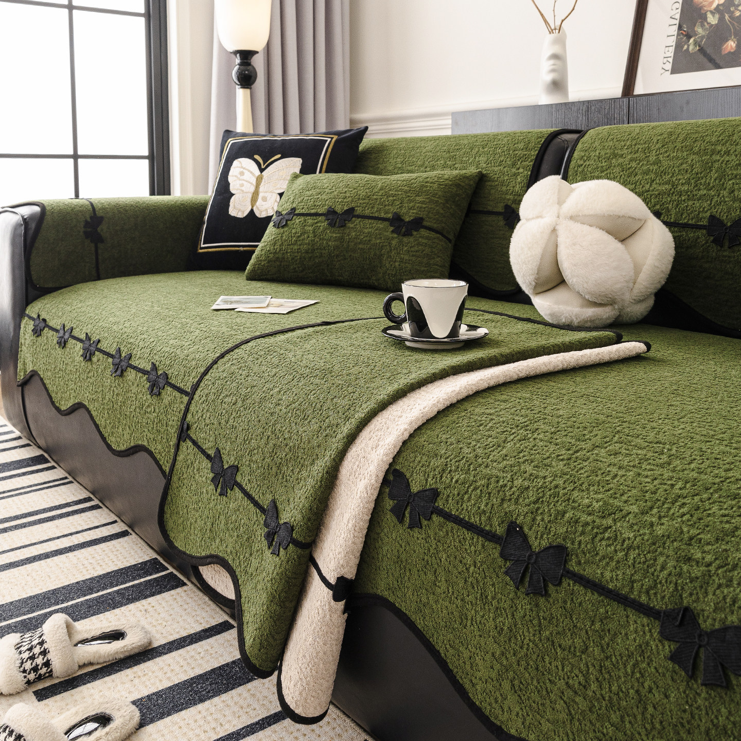 四季通用沙发垫2025新款冬加厚固定防滑轻奢高级感座套罩巾坐垫子,淘宝优惠券,粉丝福利购,淘宝优惠卷