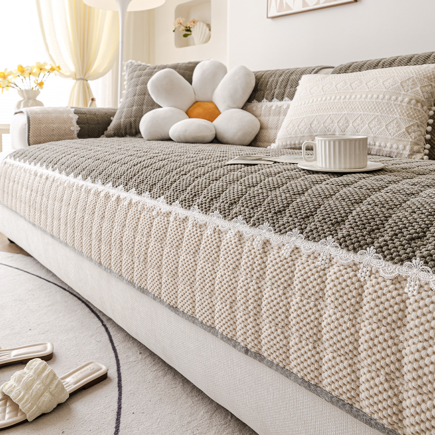 沙发垫冬2025新款加厚固定防滑四季通用皮坐垫子沙发套罩巾座垫,淘宝优惠券,粉丝福利购,淘宝优惠卷