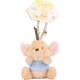 Genuine Disney small pendant Winnie Bear Pigpie Geely Plush toy toy doll keychain hanging