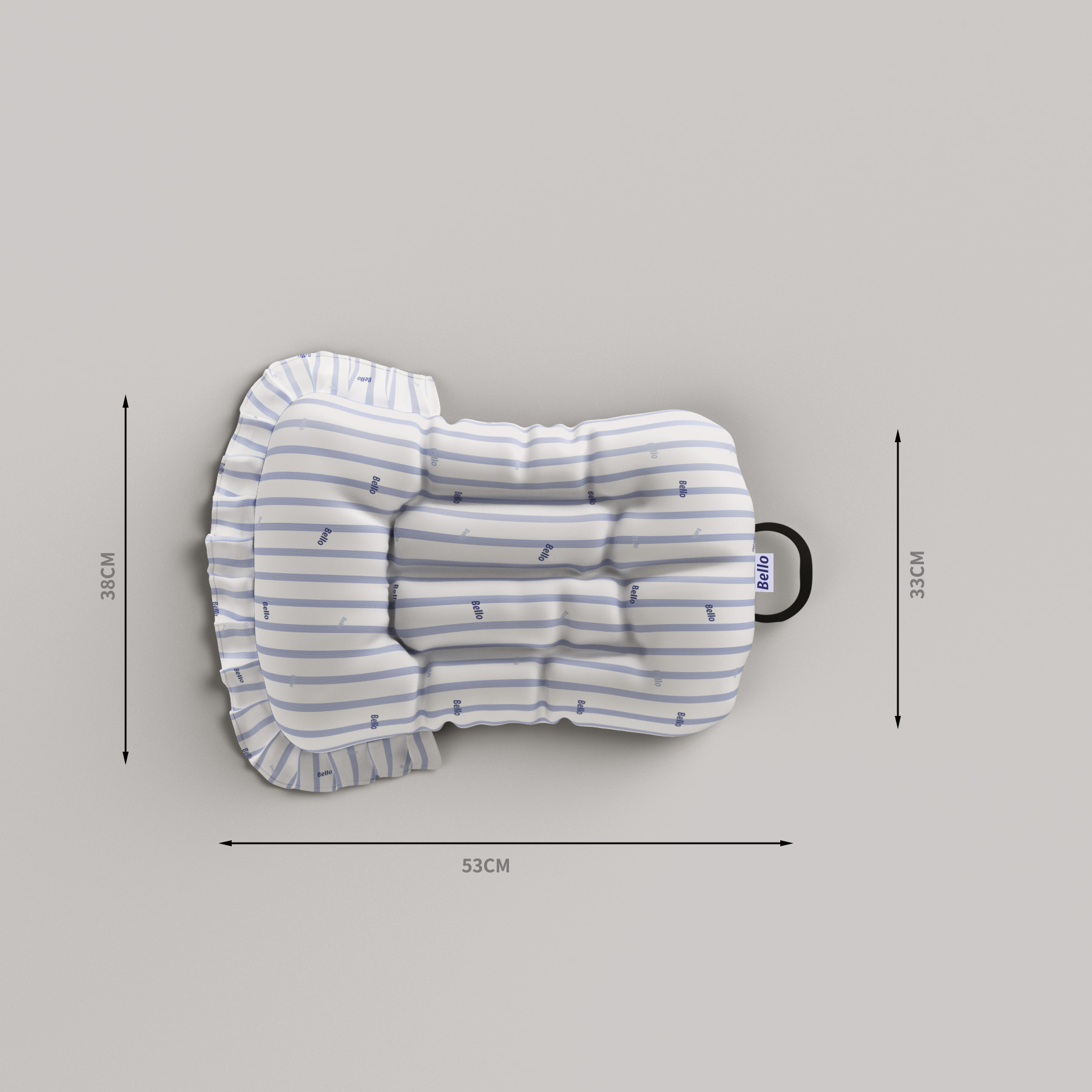 bello宠物推车配件 宠物推车垫子猫咪狗狗秋冬保暖坐垫睡垫 - 图1
