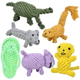 Собачья игрушечная веревка кусает веревка тугбабала веревки, потягивает веревку узла большая, среднешнекосочего, чтобы облегчить припасы с душистыми припасами