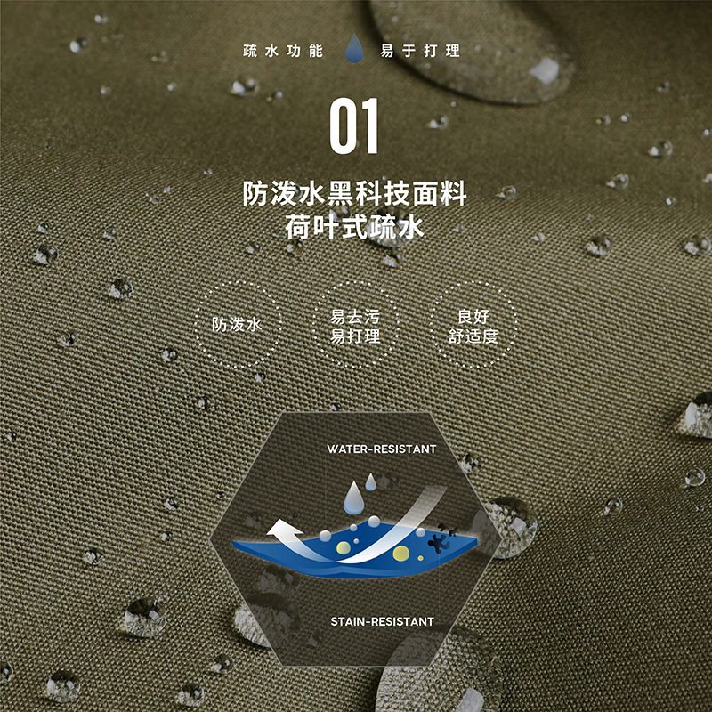PRTH防水工装背带裙2022秋冬新款大口袋