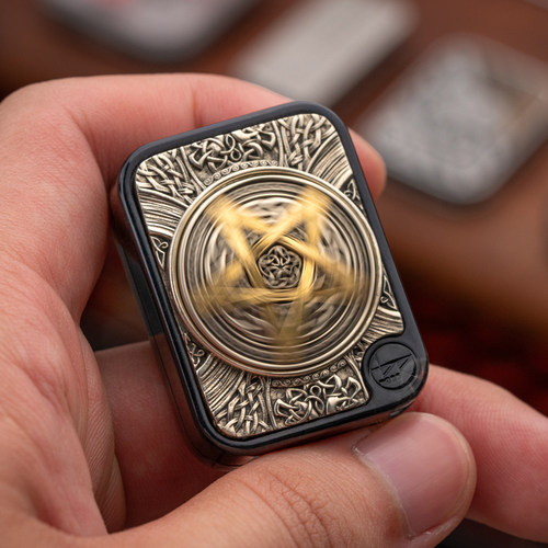 指玩屋 价格签推推牌魔龙BPMODS金属解压玩具EDC指尖陀螺机械叮叮 - 图0