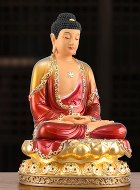 信扬黄铜保平安新中式家用摆件