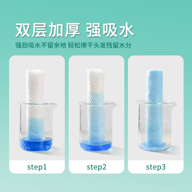 一次性干发帽超强吸水速干包头擦头发毛巾旅行出差酒店旅游用浴帽,淘宝优惠券,粉丝福利购,淘宝优惠卷