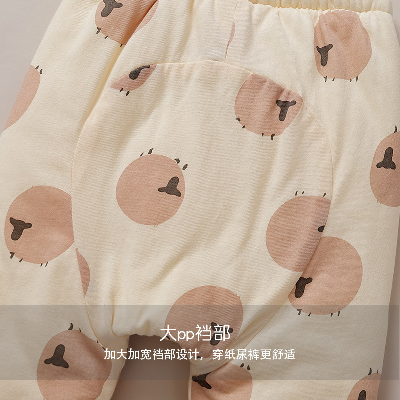 馨贝比婴儿秋冬季夹棉大PP裤宝宝保暖睡裤加厚棉裤外穿大屁屁裤子,淘宝优惠券,粉丝福利购,淘宝优惠卷