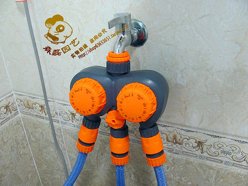 自动浇花器水龙头机械定时喷水系统智能灌溉器家用洒水定时关水 - 图1