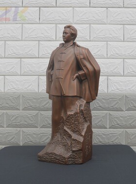 40cm 62cm毛主席紫铜青年像 办公场所装饰摆件 毛爷爷桌面摆件.3