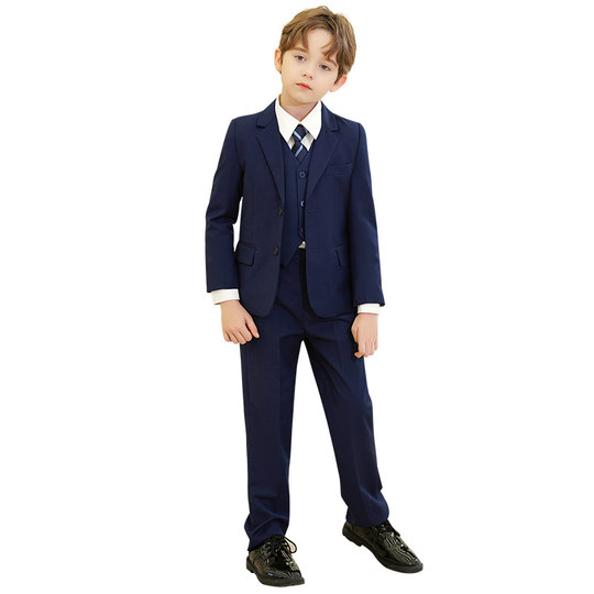 Luo Meng boys' suit children's dress piano performance clothing