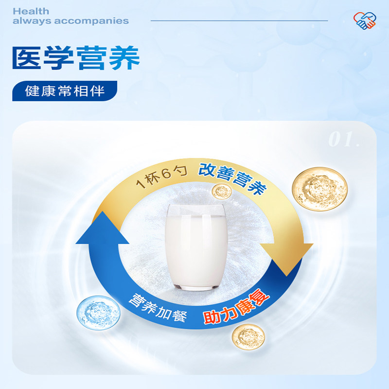 便携装雅培全安素全配方成人蛋白粉 华东大药房特殊医学用途食品