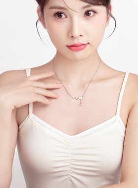 「茉莉花开」999纯银项链原创