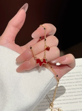 「爱心小马」S999纯银项链手作