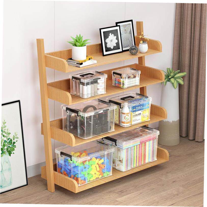 Storage box plastic box transparent dormitory organize boxes - 图1