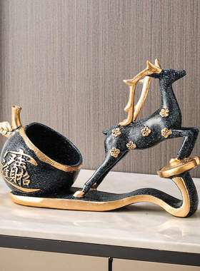 工厂 鹿红酒架摆件家用现代轻奢装饰倒挂酒瓶架子葡萄酒架创意