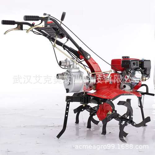 微耕机农用7马力松土机除草机汽油旋耕机水田旱地打田机 - 图1