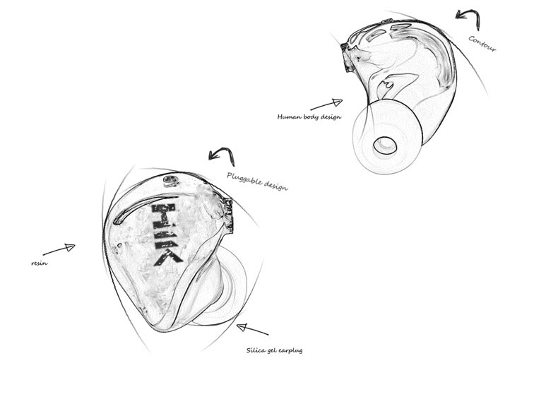 氦刻HIK S1有线耳机监听耳机hifi带麦全民K歌耳返舒适专业 - 图1