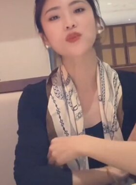 丝巾方巾 70 黑白色腰果花棉麻女款春秋冬季围脖子高级感领巾