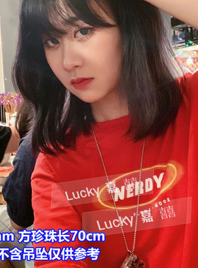 佛牌链子铂金色男女款加长项链