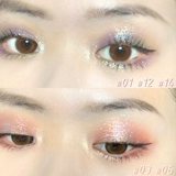 JILL LEEN Тени для век, блестки для ногтей, водостойкая портативная база под макияж, подходит для начинающих