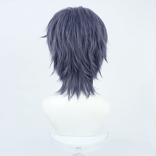 【自由人】无期迷途 女局长cos假发男局长混丝渐变硅胶仿真头皮 - 图1