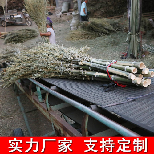 小竹扫把大扫把环卫马路扫大街的家用庭院子加大扫帚竹制工地户外 - 图2