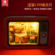 Nostalgic box theater puzzle diy assembly model