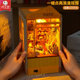 Qiaozhijiang DIY Hut Bookend Baking and Cake Shop