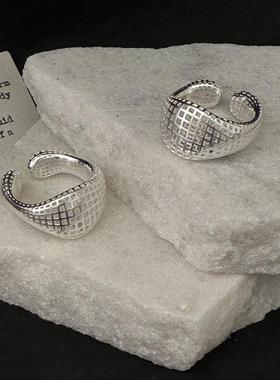 臻致【星眸Star系列】银S925镂空3D打印小众时尚精致百搭轻奢戒指