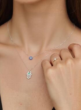 设计感小众轻奢项链臻致925银