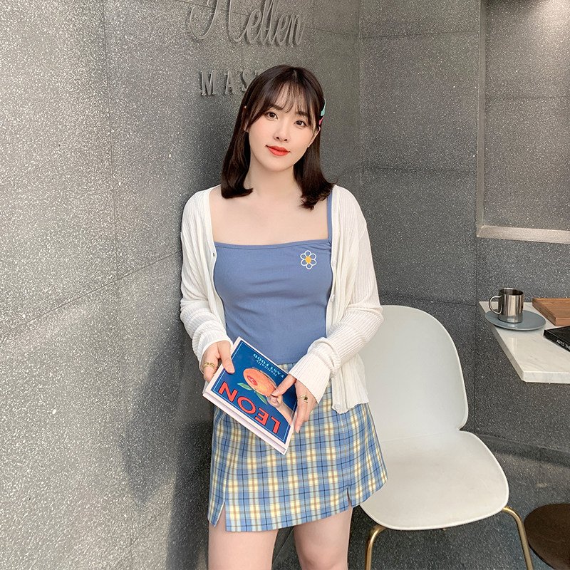 【125斤唐不灵bling】微胖mm小小背心 唐不灵Bling微胖定制大码女装