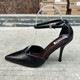 Women's super high heel pointed toe fashionable strappy sandals