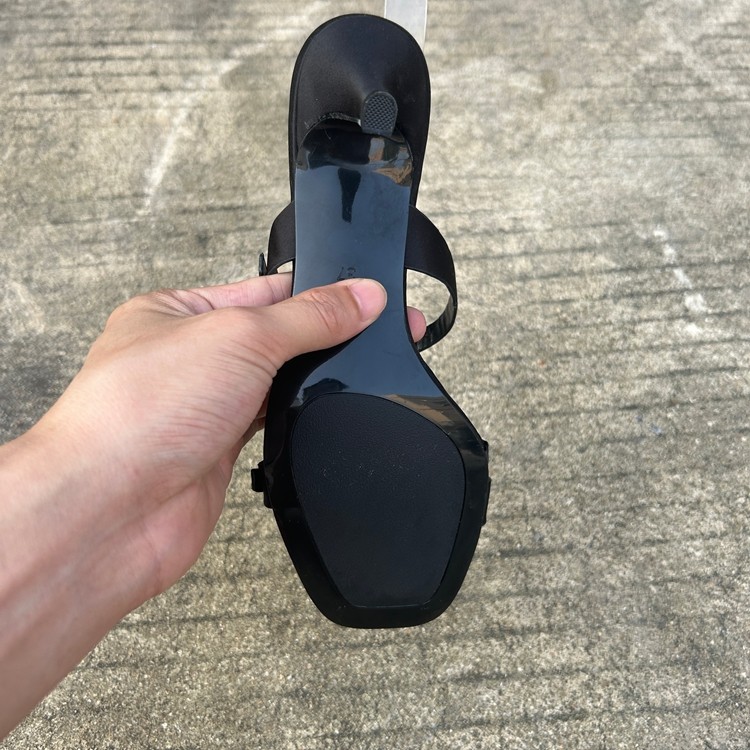 西班牙潮牌 2025年夏季新款高跟时尚休闲脚腕绊带露趾罗马凉鞋女,淘宝优惠券,粉丝福利购,淘宝优惠卷