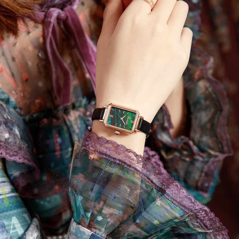 小绿表2021新款夏季正品小众风手表 grh国产腕表