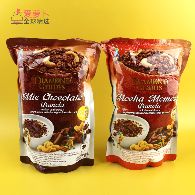 Diamond Grains 格兰诺拉麦片500g - 图1