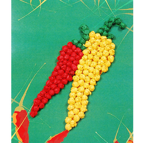 蔬菜手揉纸贴画宝宝幼儿园手工制作材料包DIY益智儿童玩具搓纸画 - 图2