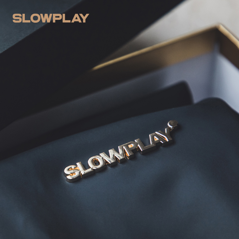 SLOWPLAY德州扑克桌垫背包黑色磨砂简约实用-图0